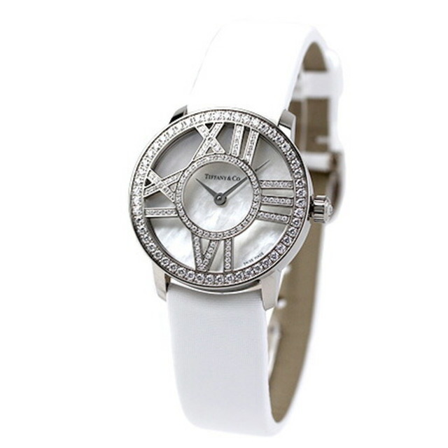 Tiffany & Co.(ティファニー)の【新品】ティファニー TIFFANY&Co. 腕時計 レディース Z1900-10-40E91A40B クオーツ ホワイトシェルxホワイト アナログ表示 レディースのファッション小物(腕時計)の商品写真