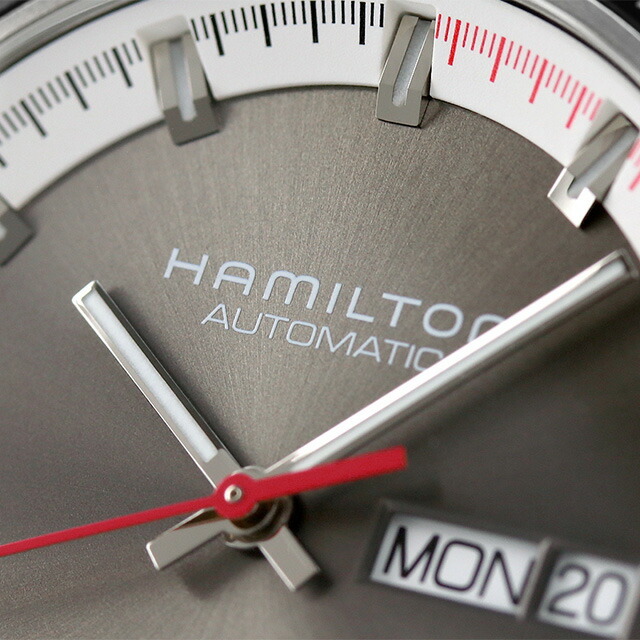 ハミルトン HAMILTON 腕時計 メンズ H35415982 アメリカン クラシック AMERICAN CLASSIC PAN EUROP DAY DATE 自動巻き（H-30/手巻き） グレーxグレー アナログ表示