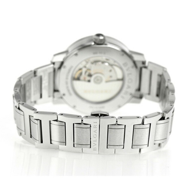 ブルガリ BVLGARI 腕時計 メンズ BB41WSSD ブルガリブルガリ 自動巻き ホワイトxシルバー アナログ表示