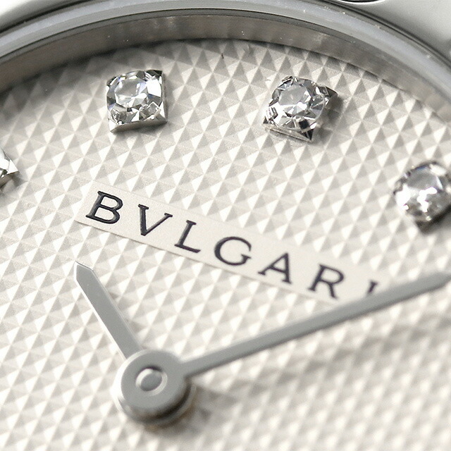 ブルガリ BVLGARI 腕時計 レディース BBL26WSS12 ブルガリブルガリ クオーツ ホワイトシェルxシルバー アナログ表示