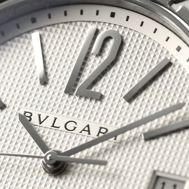 ブルガリ BVLGARI 腕時計 メンズ BB38WSLDAUTO ブルガリ ブルガリ 38mm BVLGARI BVLGARI 38mm 自動巻き（手巻き付） シルバーxブラック アナログ表示