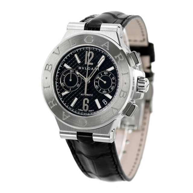 BVLGARI - ブルガリ 腕時計 メンズ DG40BSLDCH BVLGARI 自動巻き（手巻き付） ブラックxブラック アナログ表示