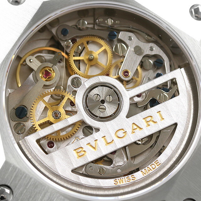 ブルガリ BVLGARI 腕時計 メンズ BGO41BSLDCHTA オクト ヴェロチッシモ OCTO VELOCISSIMO 自動巻き（手巻き） ブラックxブラック アナログ表示