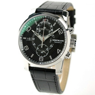 モンブラン(MONTBLANC)のモンブラン 腕時計 メンズ MB105077 MONTBLANC 自動巻き ブラックxブラック アナログ表示(腕時計(アナログ))