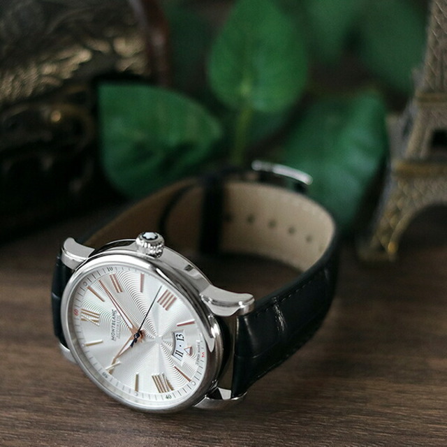 MONTBLANC(モンブラン)の【新品】モンブラン MONTBLANC 腕時計 メンズ 114841 4810シリーズ 42mm 4810 SERIES 42mm 自動巻き（手巻き付） シルバーxブラック アナログ表示 メンズの時計(腕時計(アナログ))の商品写真