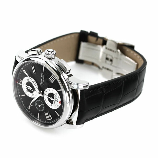 モンブラン MONTBLANC 腕時計 メンズ 115123 4810シリーズ 43mm 4810 SERIES 43mm 自動巻き（手巻き付） ブラックxブラック アナログ表示