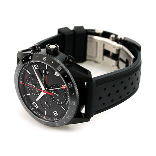 MONTBLANC(モンブラン)の【新品】モンブラン MONTBLANC 腕時計 メンズ 116101 タイムウォーカー クロノグラフ 43mm TIMEWALKER CHRONOGRAPH 43mm 自動巻き（手巻き付） ブラックxブラック アナログ表示 メンズの時計(腕時計(アナログ))の商品写真