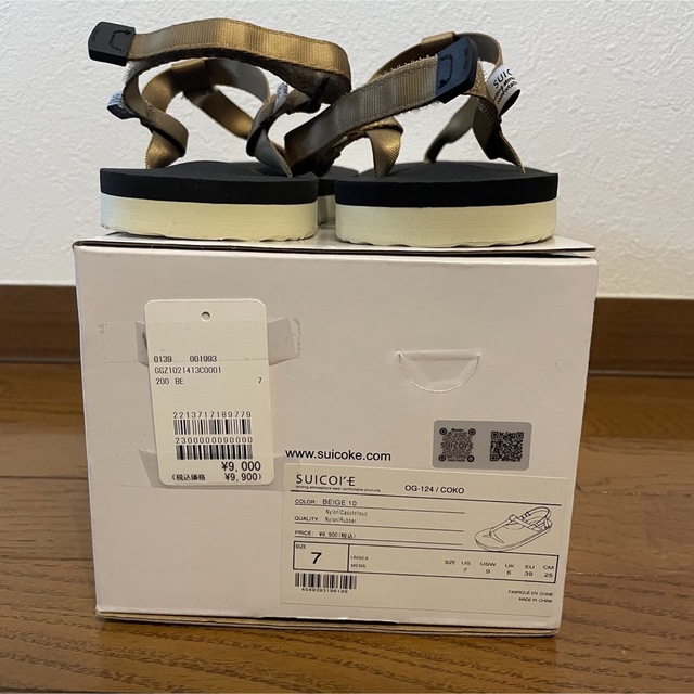 suicoke(スイコック)のSUICOKE トングサンダル/COKO 25センチ レディースの靴/シューズ(サンダル)の商品写真