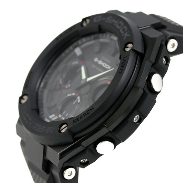 G-SHOCK CASIO G-SHOCK 腕時計 メンズ gst-s100g-1bdr カシオ Gショック ソーラー ブラックxブラック アナデジ表示