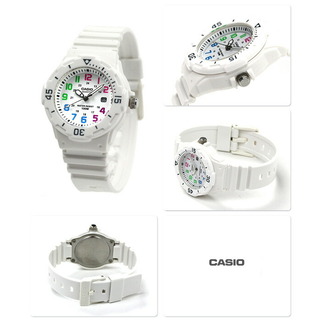 【新品】CASIO CASIO 腕時計 メンズ lrw-200h-7bvdf カシオ チプカシ クオーツ ホワイトxホワイト(腕時計(アナログ))
