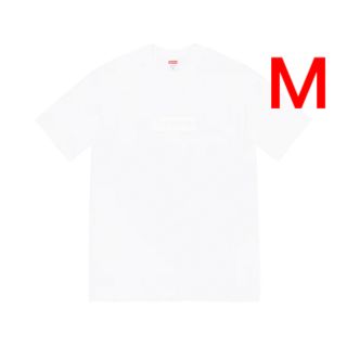 シュプリーム(Supreme)のSupreme tonal box logo tee サイズM white(Tシャツ/カットソー(半袖/袖なし))