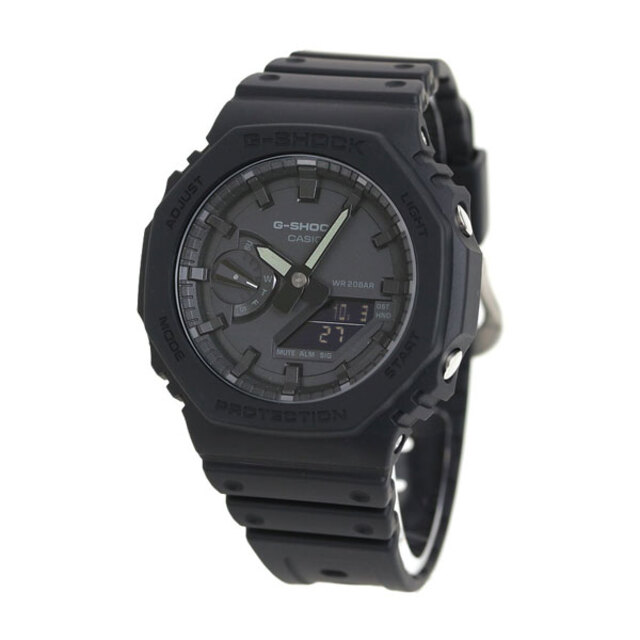 G-SHOCK CASIO G-SHOCK 腕時計 メンズ ga-2100-1a1dr カシオ Gショック ベーシック BASIC クオーツ ブラックxブラック アナデジ表示