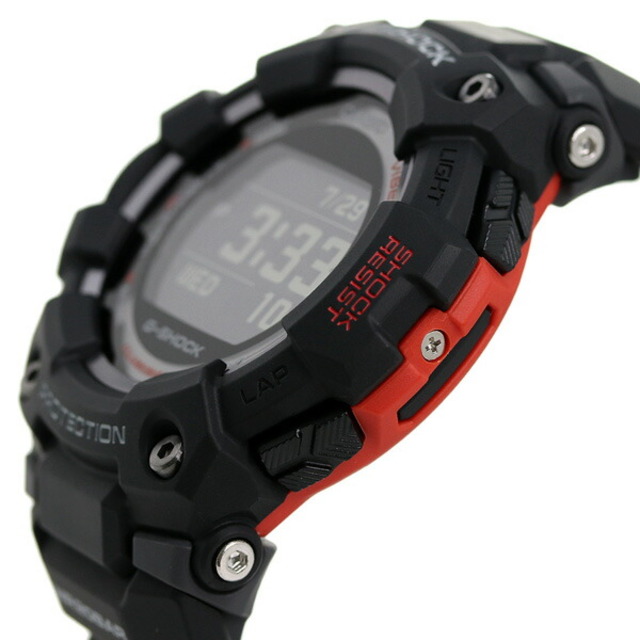 G-SHOCK CASIO G-SHOCK 腕時計 メンズ gbd-100-1dr カシオ Gショック ジースクワッド G-SQUAD クオーツ ブラックxブラック デジタル表示