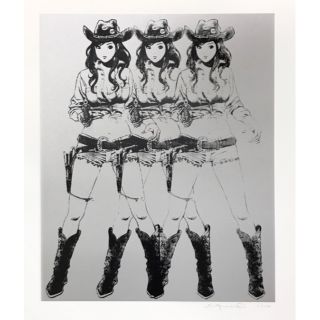 Cowgirls 江口寿史 100部限定(版画)