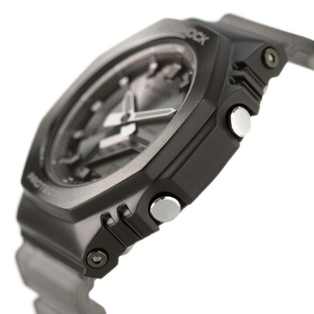 G-SHOCK CASIO G-SHOCK 腕時計 メンズ gm-s2100mf-1adr カシオ Gショック アナログデジタル 2100シリーズ ANALOG-DIGITAL 2100 SERIES クオーツ 液晶/メタルグレーxグレースケルトン アナデジ表示