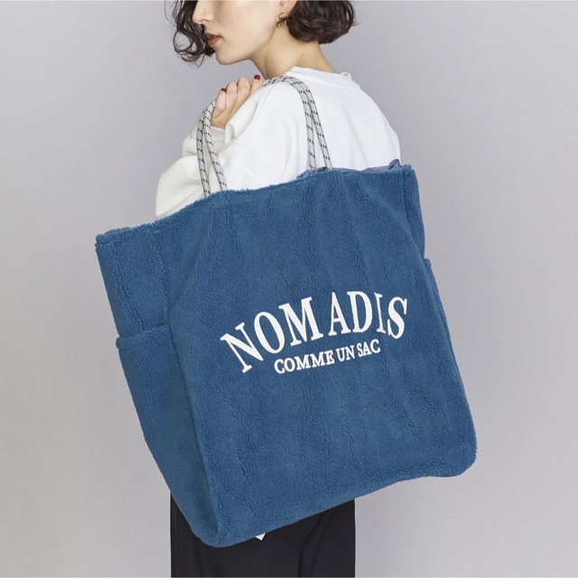 NOMADIS - 【新品タグ付】【限定色】SAC ボア リバーシブル トート