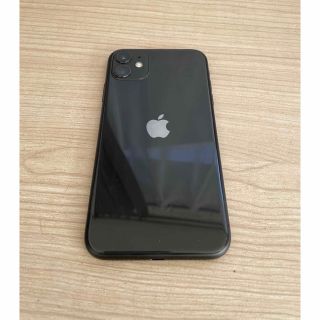 アイフォーン(iPhone)のiphone11 64GB ブラック　本体　箱無し(スマートフォン本体)