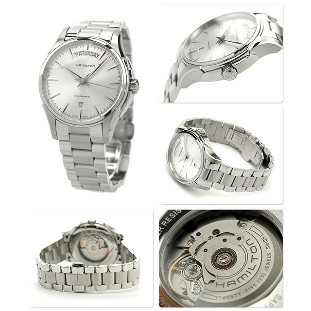 Hamilton - ハミルトン 腕時計 メンズ H32505151 HAMILTON 自動巻き シルバーxシルバー アナログ表示