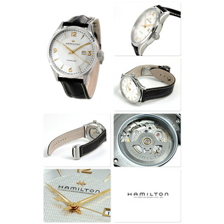 ハミルトン(Hamilton)の【新品】ハミルトン HAMILTON 腕時計 メンズ H32755551 自動巻き（H-10） シルバーxダークブラウン アナログ表示(腕時計(アナログ))