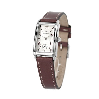ハミルトン(Hamilton)の【新品】ハミルトン HAMILTON 腕時計 レディース H11221814 アメリカンクラシック アードモア 19mm AMERICAN CLASSIC ARDMORE 19mm クオーツ（980.153） シルバーxダークパープル アナログ表示(腕時計)