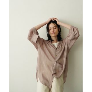 クラネ(CLANE)のclane  CHAMBRAY LOOSE SHIRT(シャツ/ブラウス(長袖/七分))