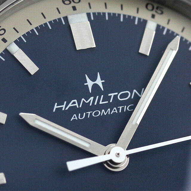 ハミルトン HAMILTON 腕時計 メンズ H38425140 アメリカン クラシック イントラマティック オート 40mm AMERICANC LASSIC INTRA-MATIC AUTO 40mm 自動巻き（手巻き） ブルーxシルバー アナログ表示