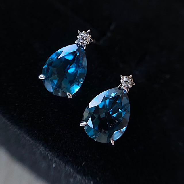 STAR JEWELRY(スタージュエリー)のスタージュエリー NIGHT BLUE ピアス レディースのアクセサリー(ピアス)の商品写真