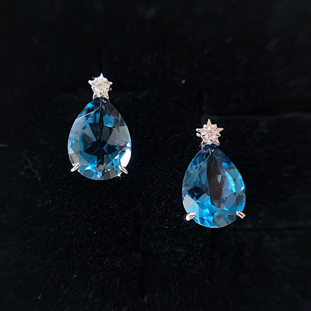 STAR JEWELRY(スタージュエリー)のスタージュエリー NIGHT BLUE ピアス レディースのアクセサリー(ピアス)の商品写真