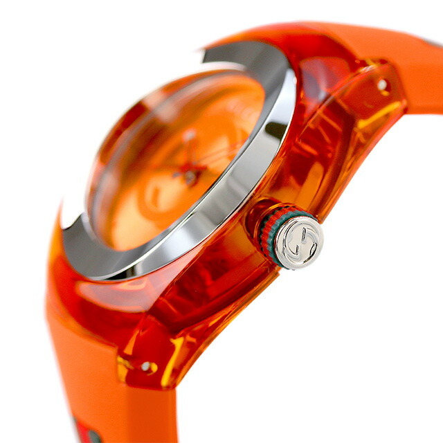 Gucci(グッチ)の【新品】グッチ GUCCI 腕時計 レディース YA137311 シンク 36mm SYNC 36mm クオーツ オレンジxオレンジ アナログ表示 レディースのファッション小物(腕時計)の商品写真