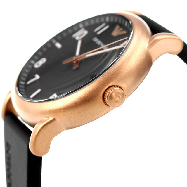 Emporio Armani(エンポリオアルマーニ)の【新品】エンポリオ・アルマーニ EMPORIO ARMANI 腕時計 メンズ AR11097 ルイージ LUIGI クオーツ ブラックxブラック アナログ表示 メンズの時計(腕時計(アナログ))の商品写真