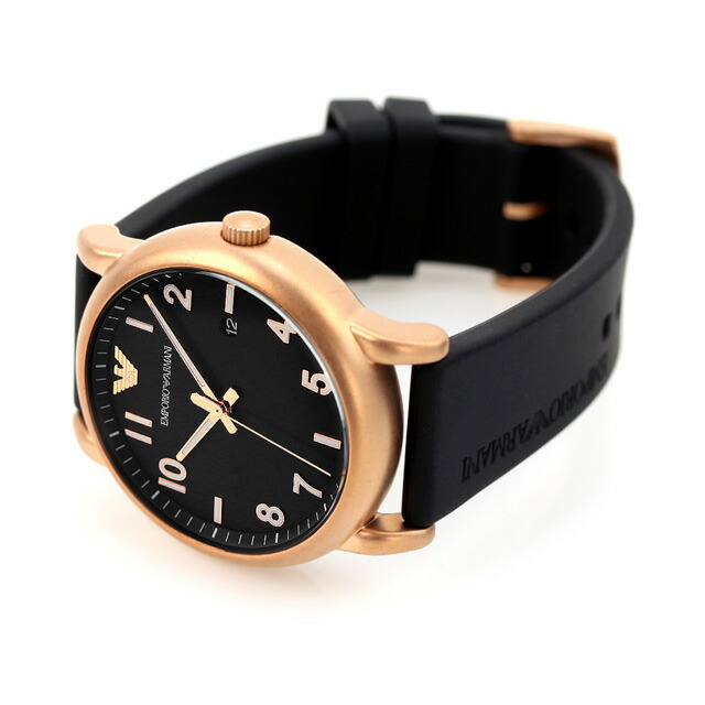エンポリオ・アルマーニ EMPORIO ARMANI 腕時計 メンズ AR11097 ルイージ LUIGI クオーツ ブラックxブラック アナログ表示