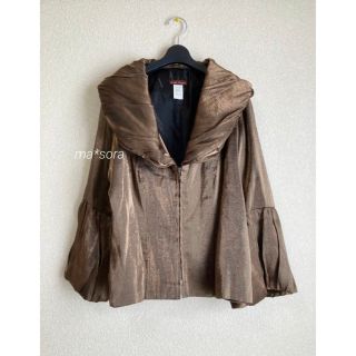 デプト(DEPT)のUSA製 vintage フレアスリーブ シャイニー ジャケット(ブルゾン)