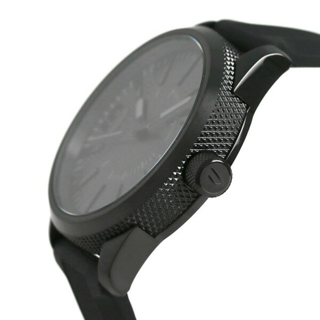 DIESEL(ディーゼル)の【新品】ディーゼル DIESEL 腕時計 メンズ DZ1807 ラスプ 47mm RASP 47mm クオーツ ブラックxブラック アナログ表示 メンズの時計(腕時計(アナログ))の商品写真