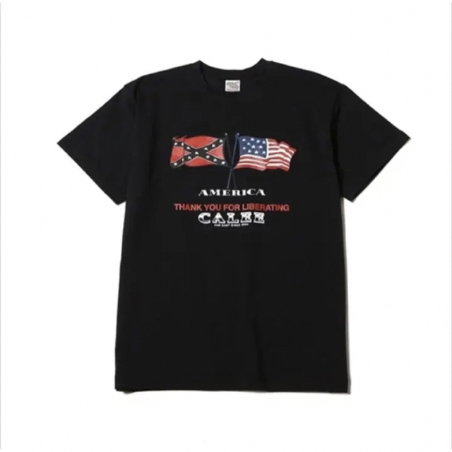 CALEE(キャリー)のCALEE Cross Flag T-Shirt メンズのトップス(Tシャツ/カットソー(半袖/袖なし))の商品写真
