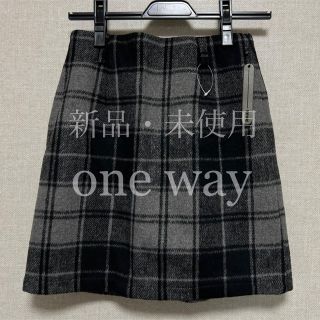 ワンウェイ(one*way)のone way 新品未使用スカート(ミニスカート)