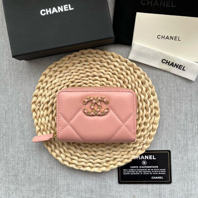 着後レビューで 送料無料】 CHANEL 新品 シャネル ミニ財布 コイン