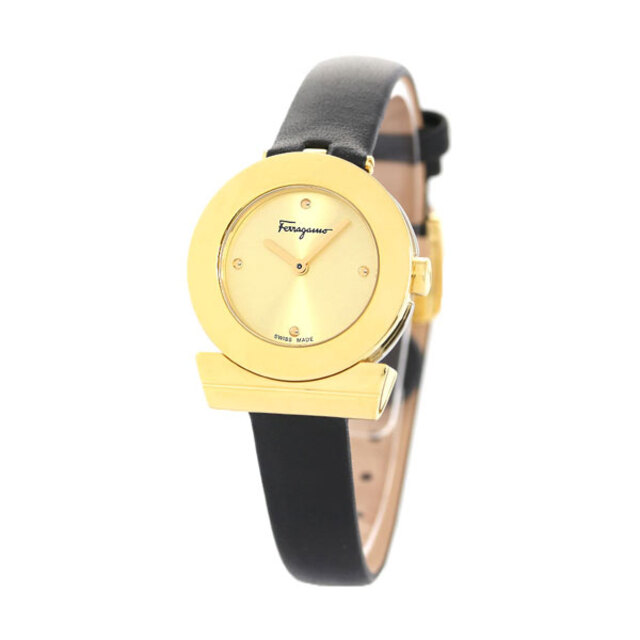 サルヴァトーレ・フェラガモ Salvatore Ferragamo 腕時計 レディース SFPD01719 ガンチーニ 27mm GANTINO 27mm クオーツ ゴールドxブラック アナログ表示