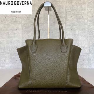 【美品】MAURO GOVERNA BORSA6696 LAURELトートバッグ
