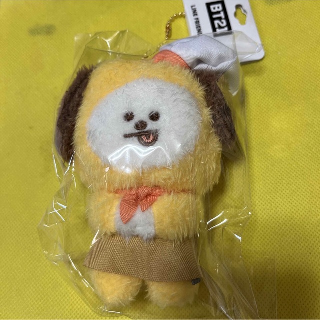 【CHIMMY】BT21マスコット キーリング チミー