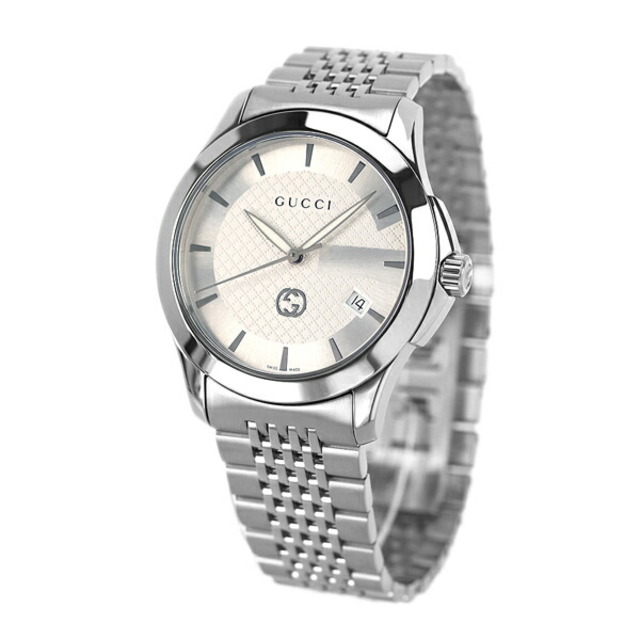 Gucci(グッチ)の【新品】グッチ GUCCI 腕時計 メンズ YA1264174 Gタイムレス 40mm G-TIMELESS 40mm クオーツ シルバーxシルバー アナログ表示 メンズの時計(腕時計(アナログ))の商品写真