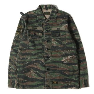 初期 Wtaps ダブルタップス BDU 迷彩 ダイロン染め 半袖シャツ