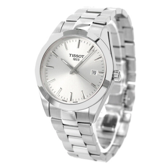 大きな取引 クオーツ（ETA TISSOT T1274101103100 メンズ 腕時計