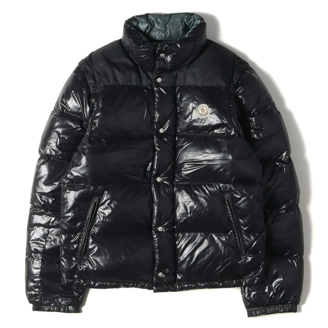 モンクレール MONCLER ダウンジャケット レザー  ダウンジャケ