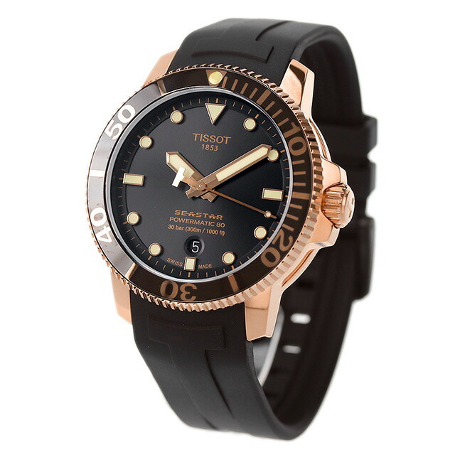 TISSOT - ティソ 腕時計 メンズ T1204073705101 TISSOT 自動巻き（POWERMATIC 80.111/手巻き付） ブラックxブラック アナログ表示