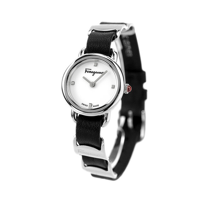 サルヴァトーレ・フェラガモ Salvatore Ferragamo 腕時計 レディース SFHT00120 ヴァリナ VARINA クオーツ ホワイトxブラック アナログ表示