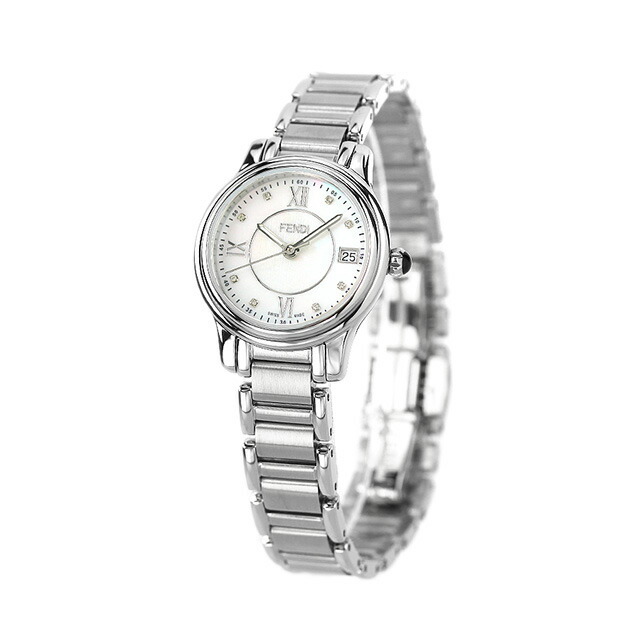 全日本送料無料 フェンディ - FENDI 腕時計 アナログ表示 ホワイトシェルxシルバー クオーツ FENDI F255024500D1 レディース 腕時計