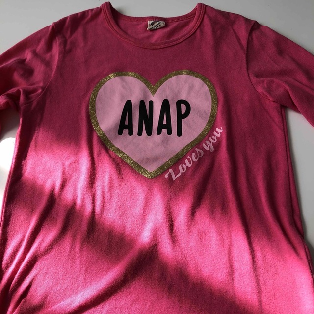 ANAP(アナップ)のANAPのロンT キッズ/ベビー/マタニティのキッズ服女の子用(90cm~)(Tシャツ/カットソー)の商品写真