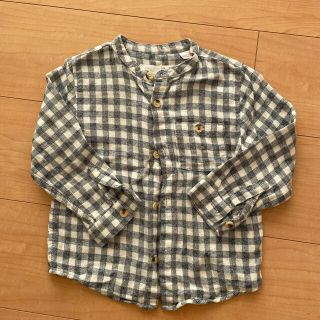 ザラキッズ(ZARA KIDS)のZARA チェックシャツ　98(Tシャツ/カットソー)