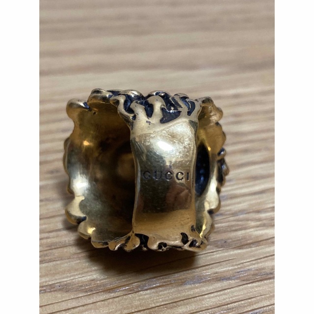 GUCCI - GUCCI ライオンヘッドリングの通販 by trunk's shop GUCCI - GUCCI ライオンヘッドリングの通販 by trunk's shop