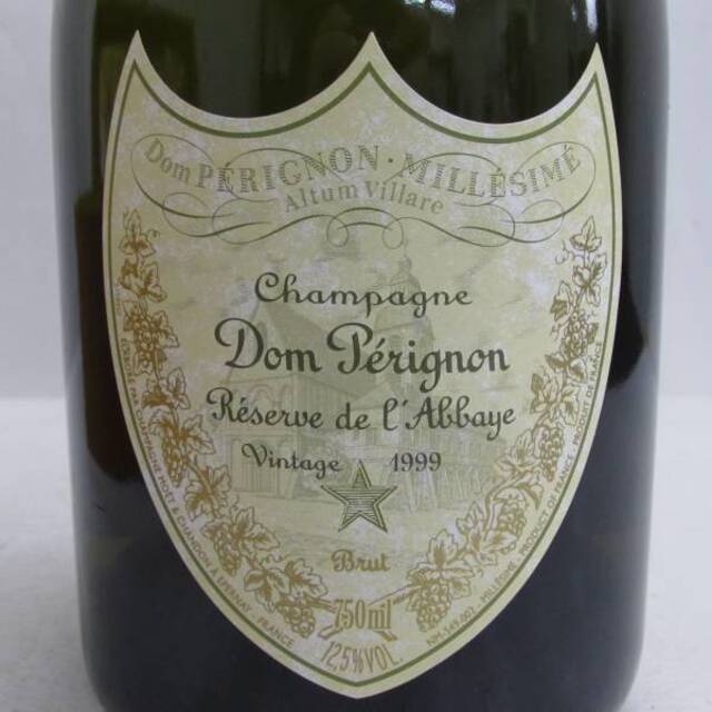 Dom Pérignon(ドンペリニヨン)のドンペリニヨン レゼルヴ ド ラベイ 1999 ドンペリ ゴールド 食品/飲料/酒の酒(シャンパン/スパークリングワイン)の商品写真